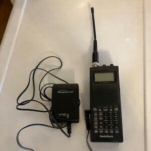 Radio Shack Scanning Receiver with Powerline